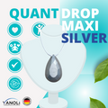 YANOLI QUANT DROP MAXI Silver mit Lederband