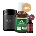 EthnoHealth Immerjung (90 Kapseln Beauty Complex + 150 ml Omega 3 Plus + 30 Fläschchen Collagen Shots)