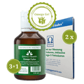 EthnoHealth Omega Go! (600 ml Omega 3 Plus + 2 x HS-Omega-3 Index®-Selbsttest)